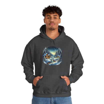 Reindeer Fueled Magic - Hooded Sweatshirt