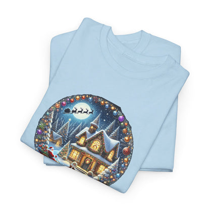 Festive Santa Sleigh - T-Shirt