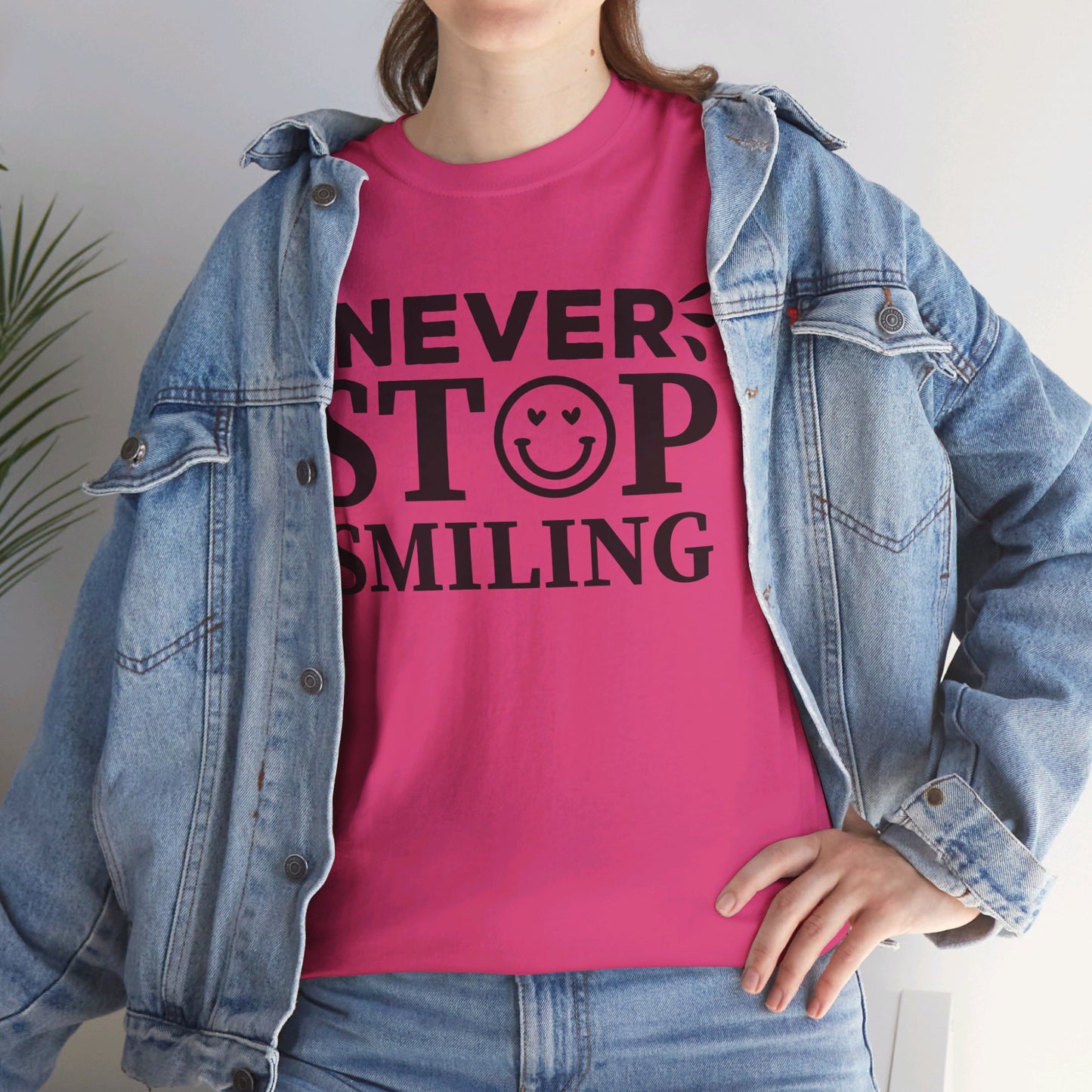 Never Stop Smiling - T-Shirt