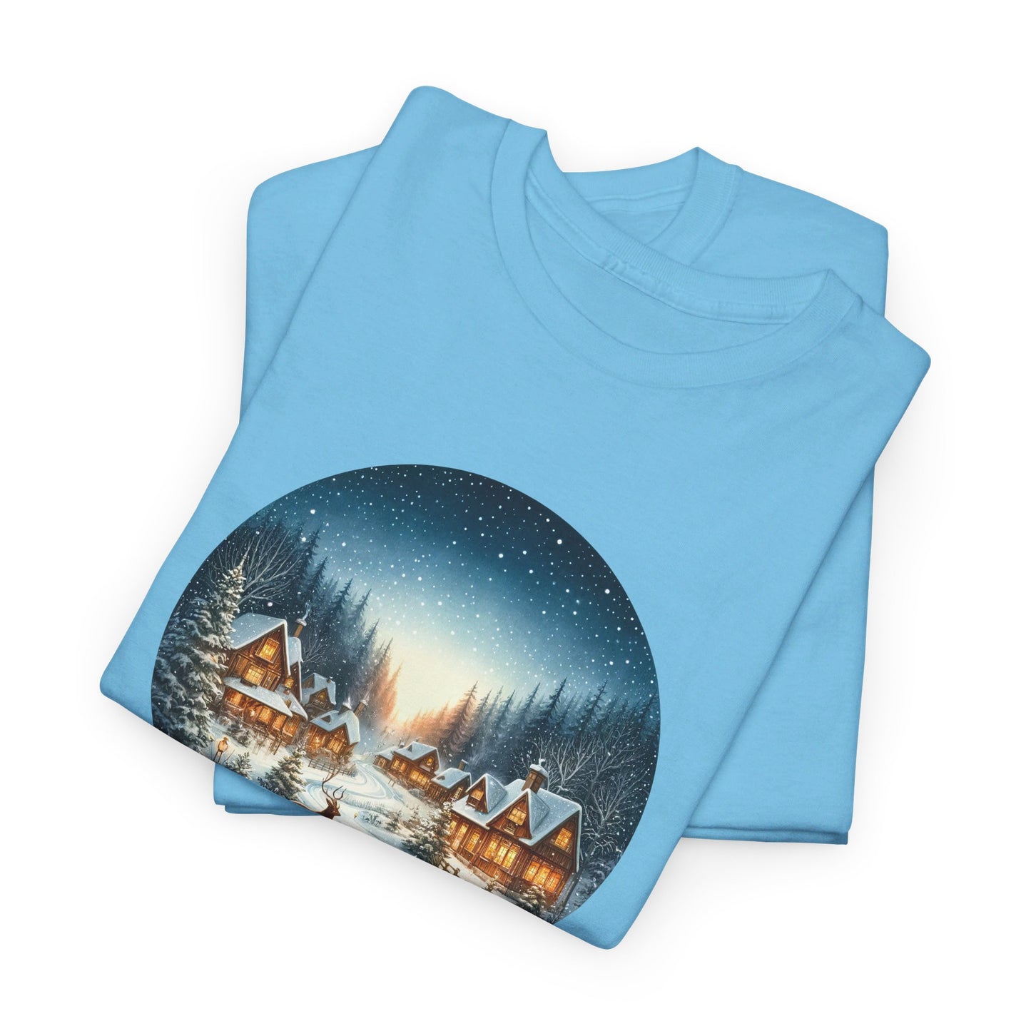 Magical Snowy Night - T-Shirt