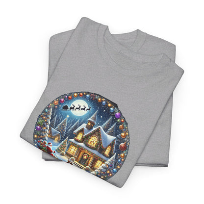 Festive Santa Sleigh - T-Shirt