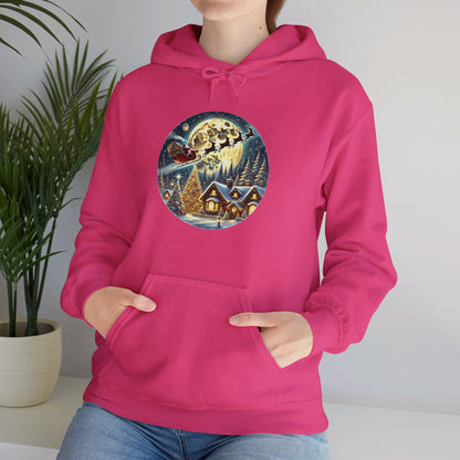 Santa's Midnight Journey - Hooded Sweatshirt
