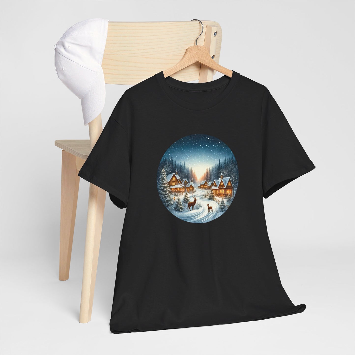 Magical Snowy Night - T-Shirt