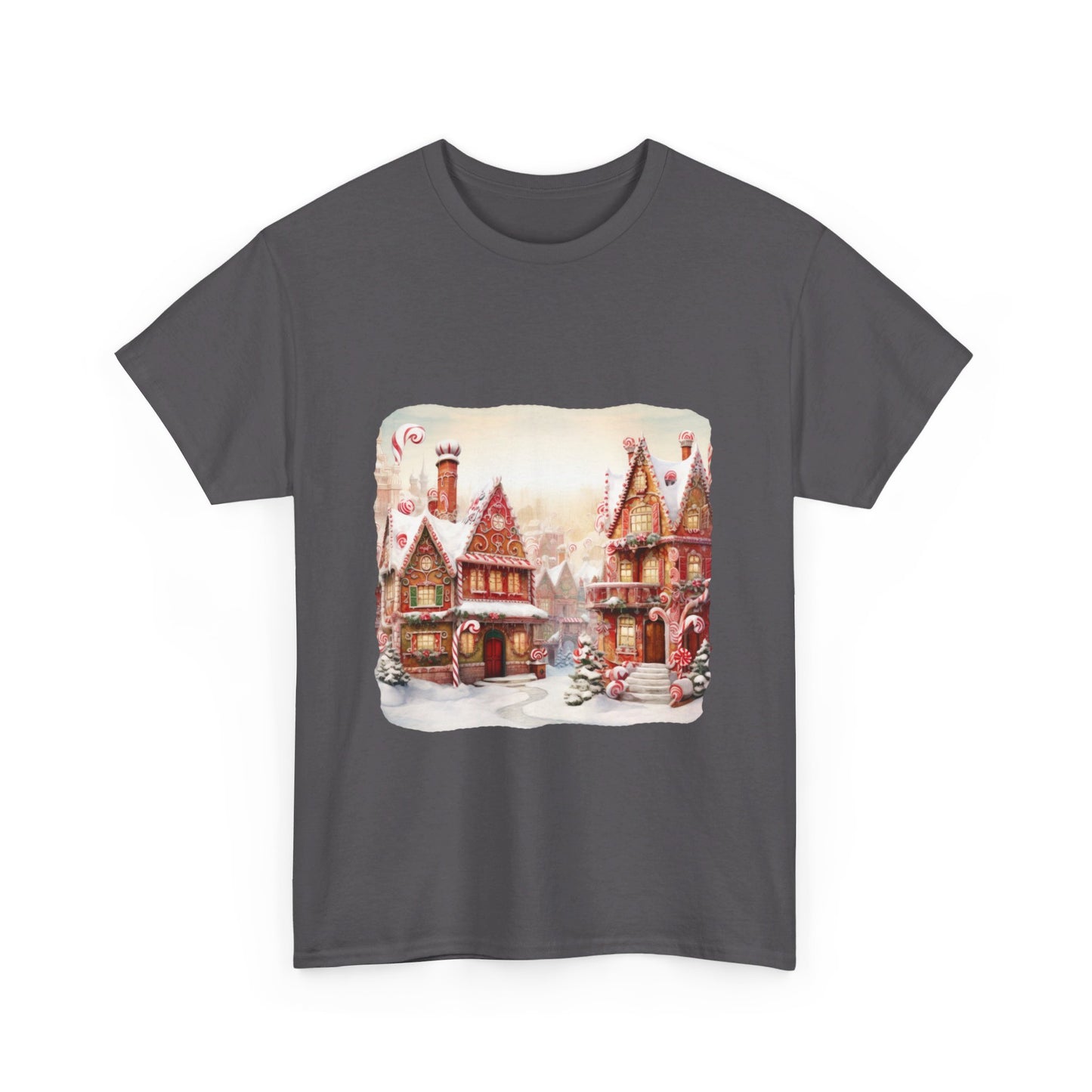 Snowy Christmas Village 11- T-Shirt