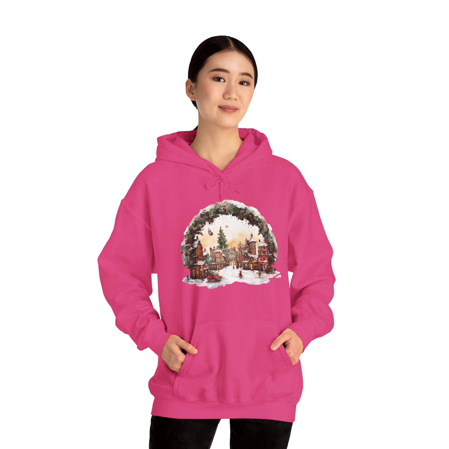 Christmas Village Charm - Hooded Sweatshirt