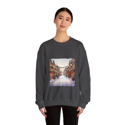 Snowy Christmas Village 9 - Sweatshirt