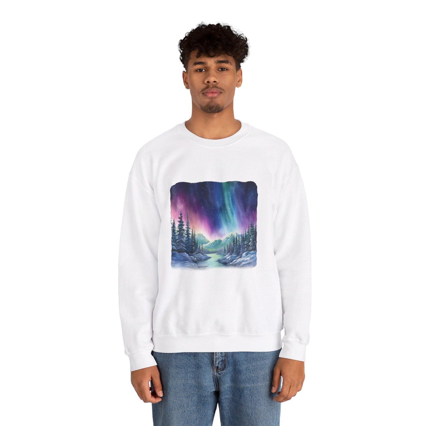 Northern Lights - Crewneck Sweatshirt