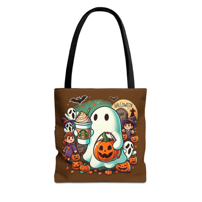 Ghost trick or treating - Tote Bag