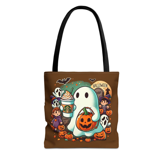 Ghost trick or treating - Tote Bag