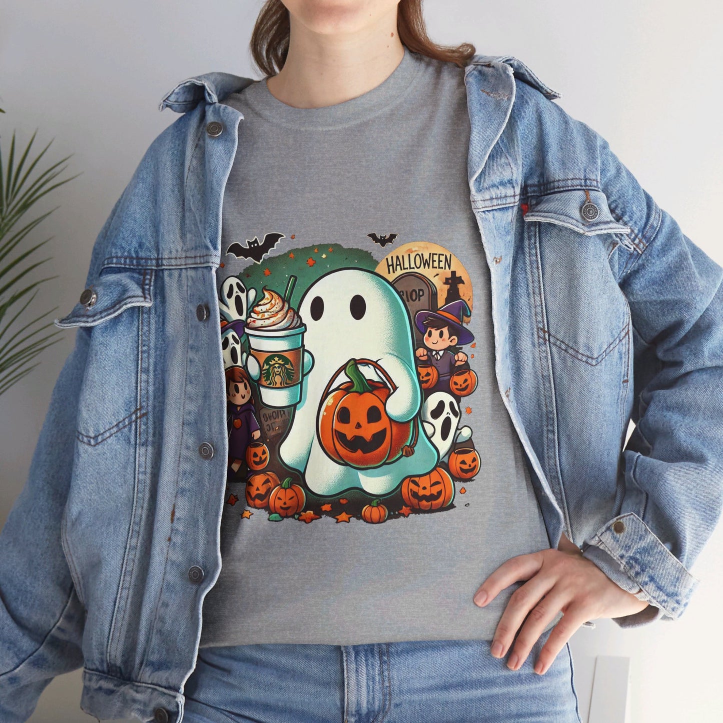 Ghost trick or treating - T-Shirt