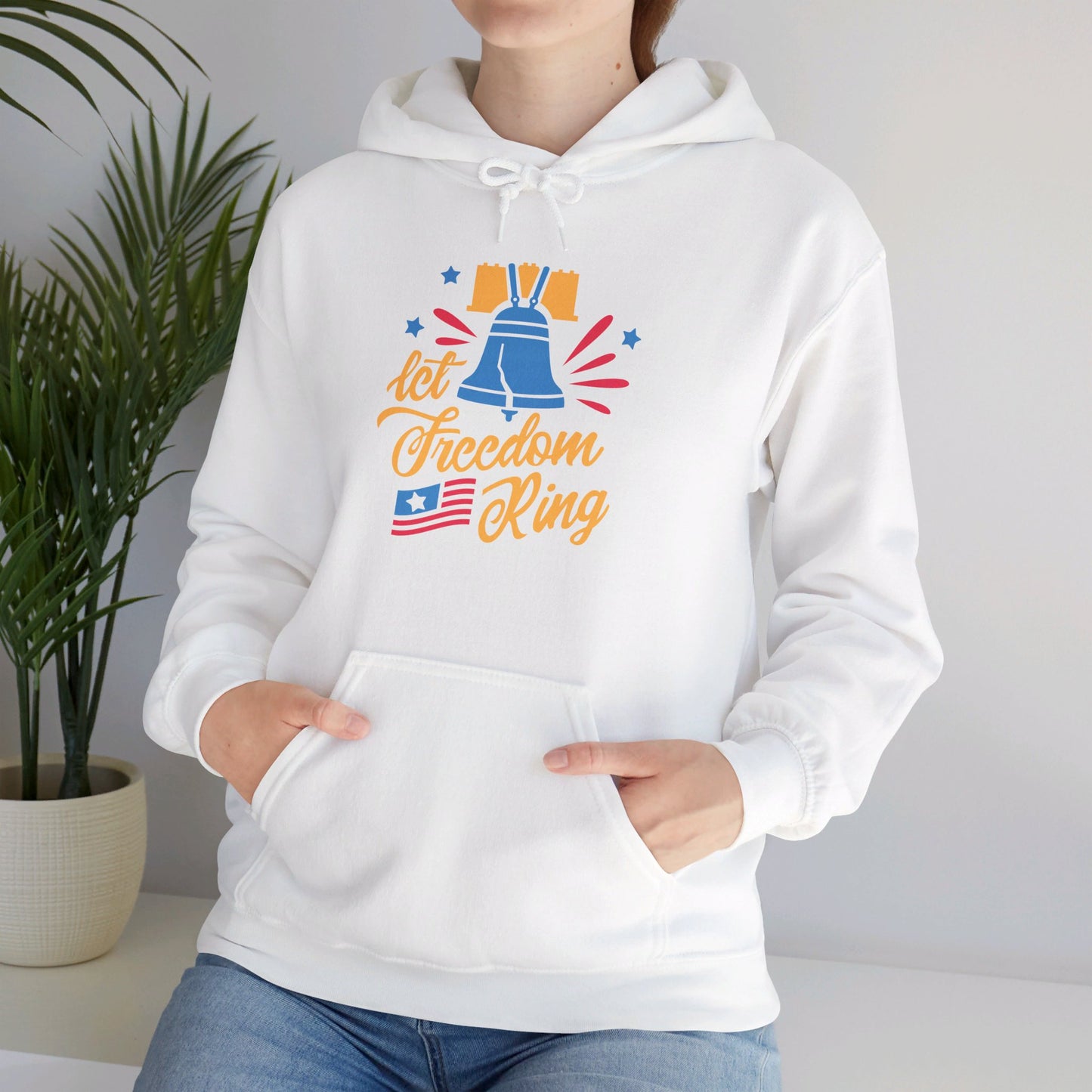 Let Freedom Ring Across the Land - Hooded Sweatshirt