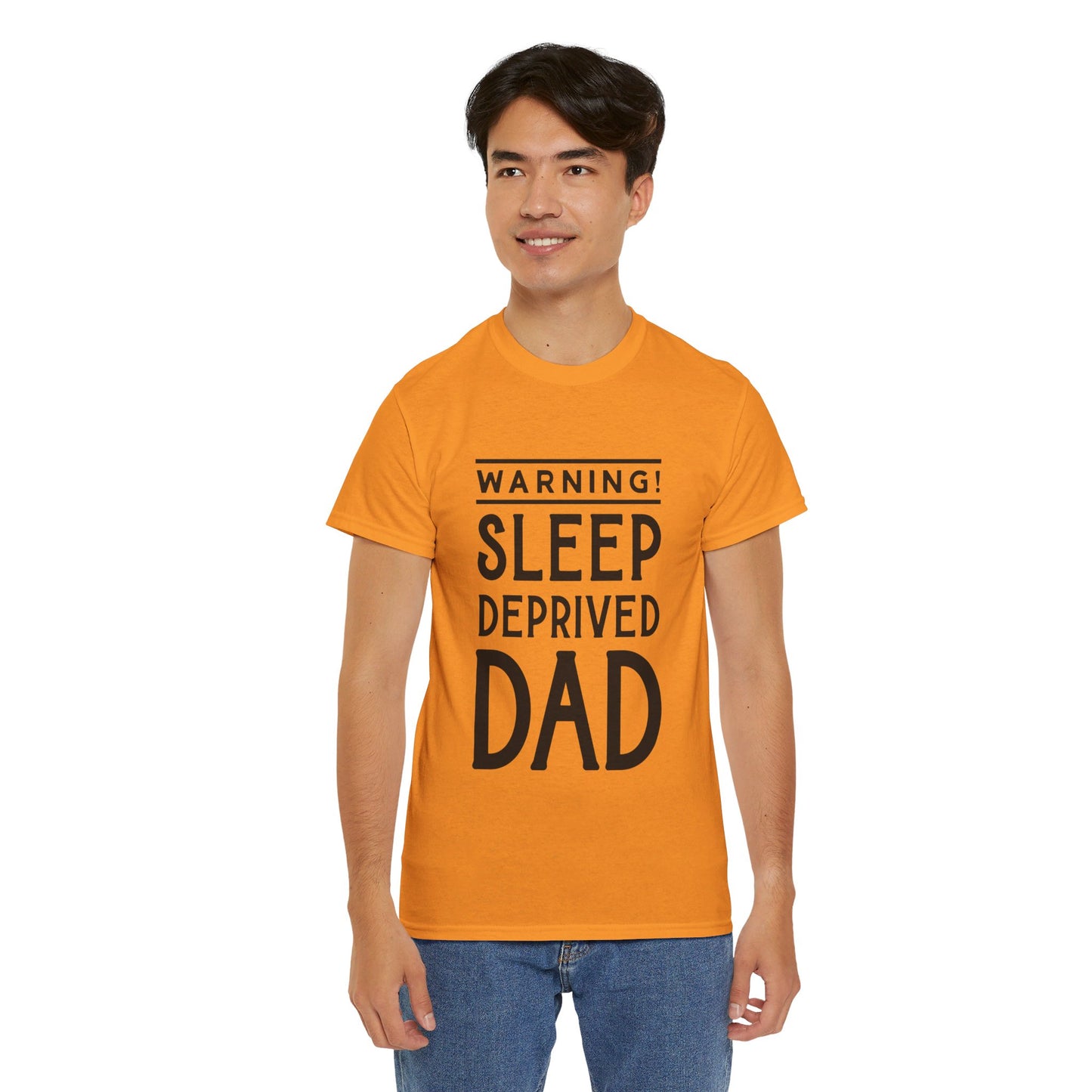 Warning Sleep Deprived Dad - T-Shirt