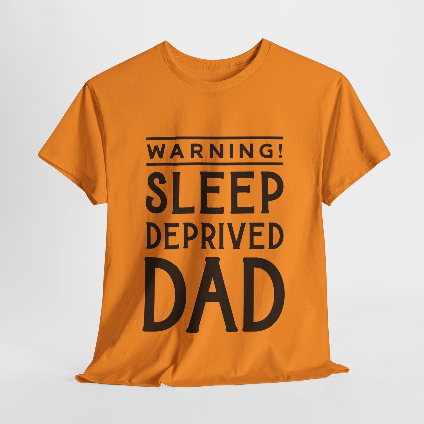 Warning Sleep Deprived Dad - T-Shirt