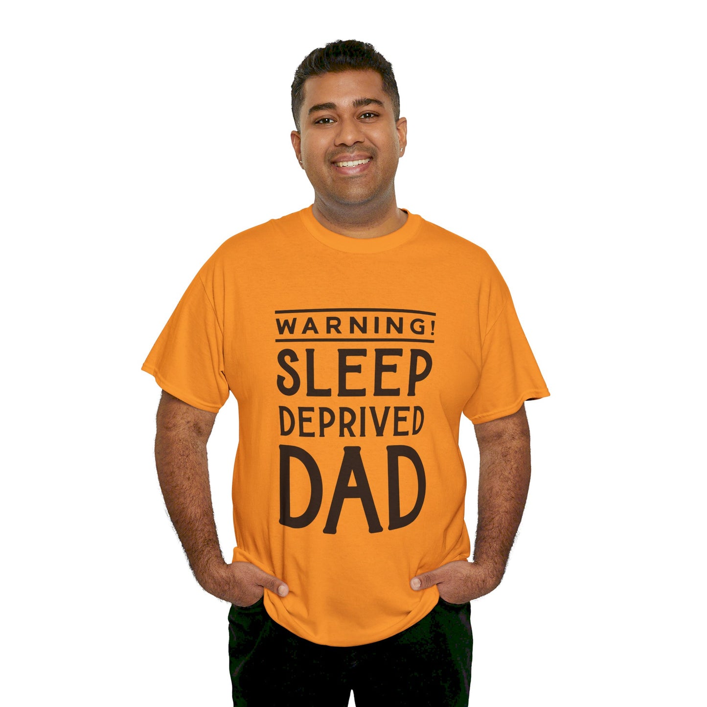 Warning Sleep Deprived Dad - T-Shirt