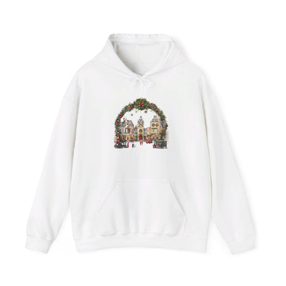 Village Christmas Eve - Hooded Sweatshirt