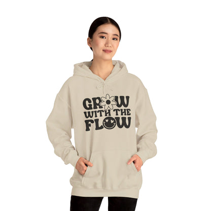 Crow With The Flow - Hooded Sweatshirt