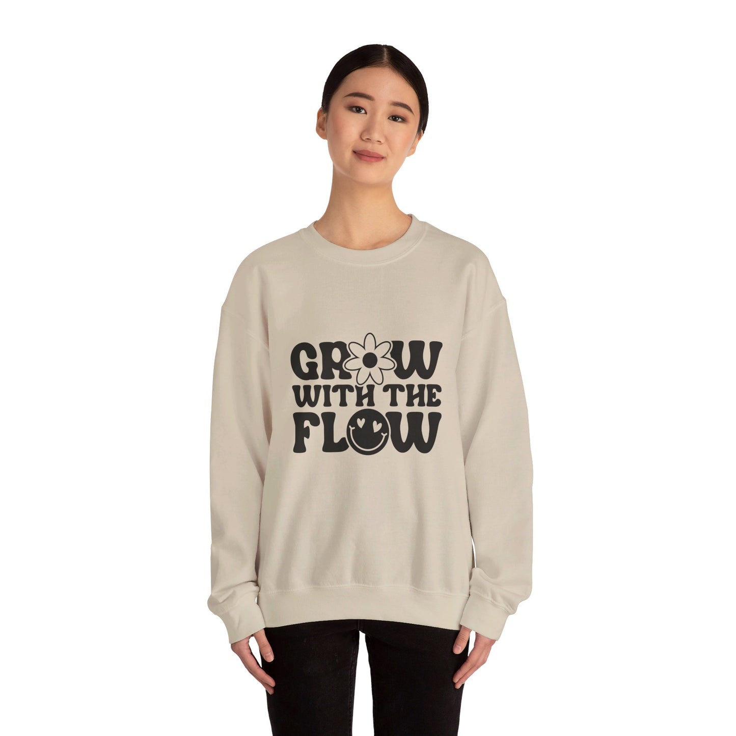 Grow With The Flow - Crewneck Sweatshirt