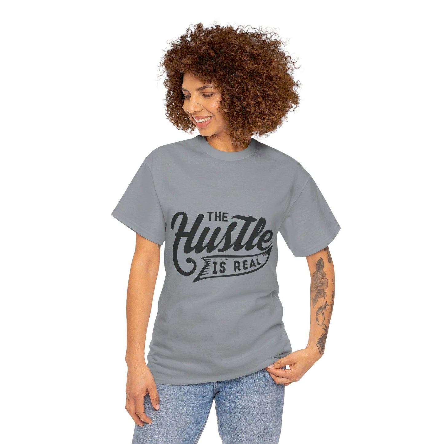 The Hustle Is Real-T-Shirt