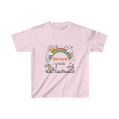 Second Grade Rainbow - Kids T-Shirt