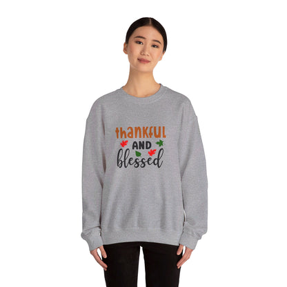 Thankful And Blessed - Crewneck Sweatshirt