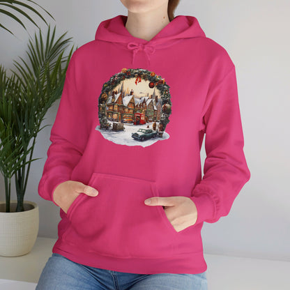 Village Holiday Spirit - Hooded Sweatshirt