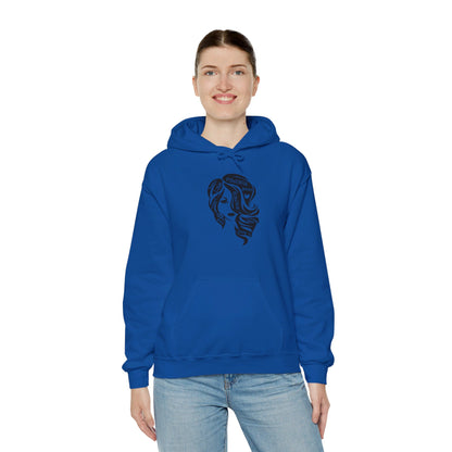 I Am Woman, Proudly SVG - Hooded Sweatshirt