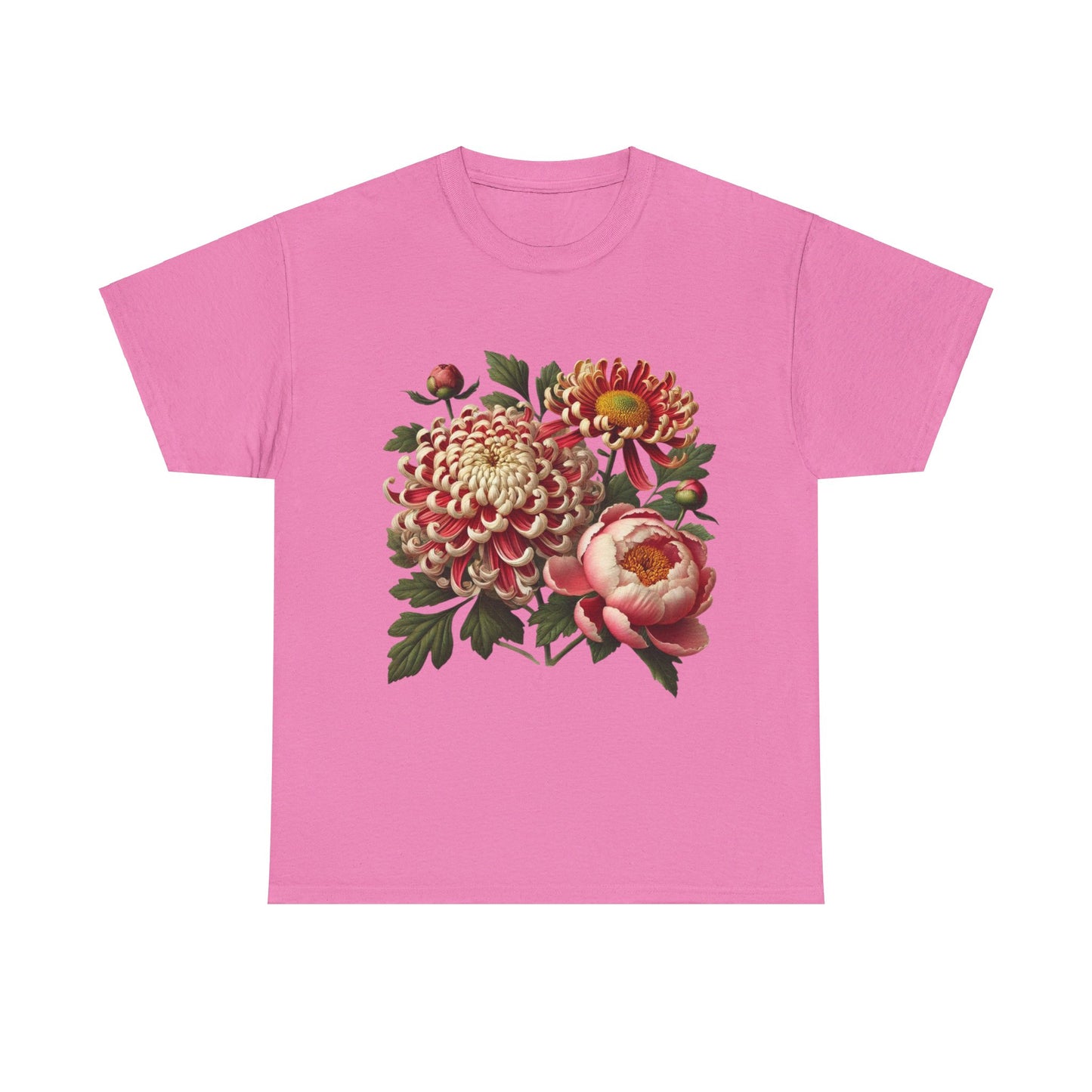 November Flowers - Birth Month - T-Shirt