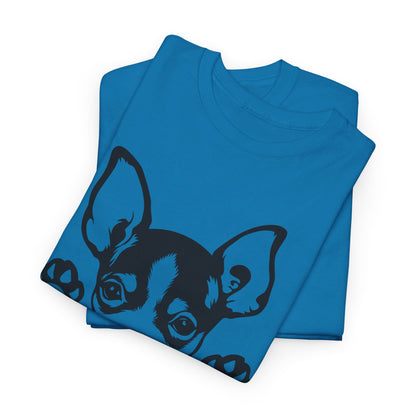 Peeking Chihuahua, Pure Cuteness - T-Shirt