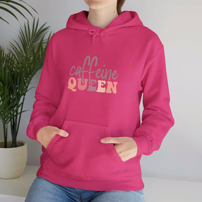 Caffeine Queen, Ruler of Mornings - Hooded Sweatshirt