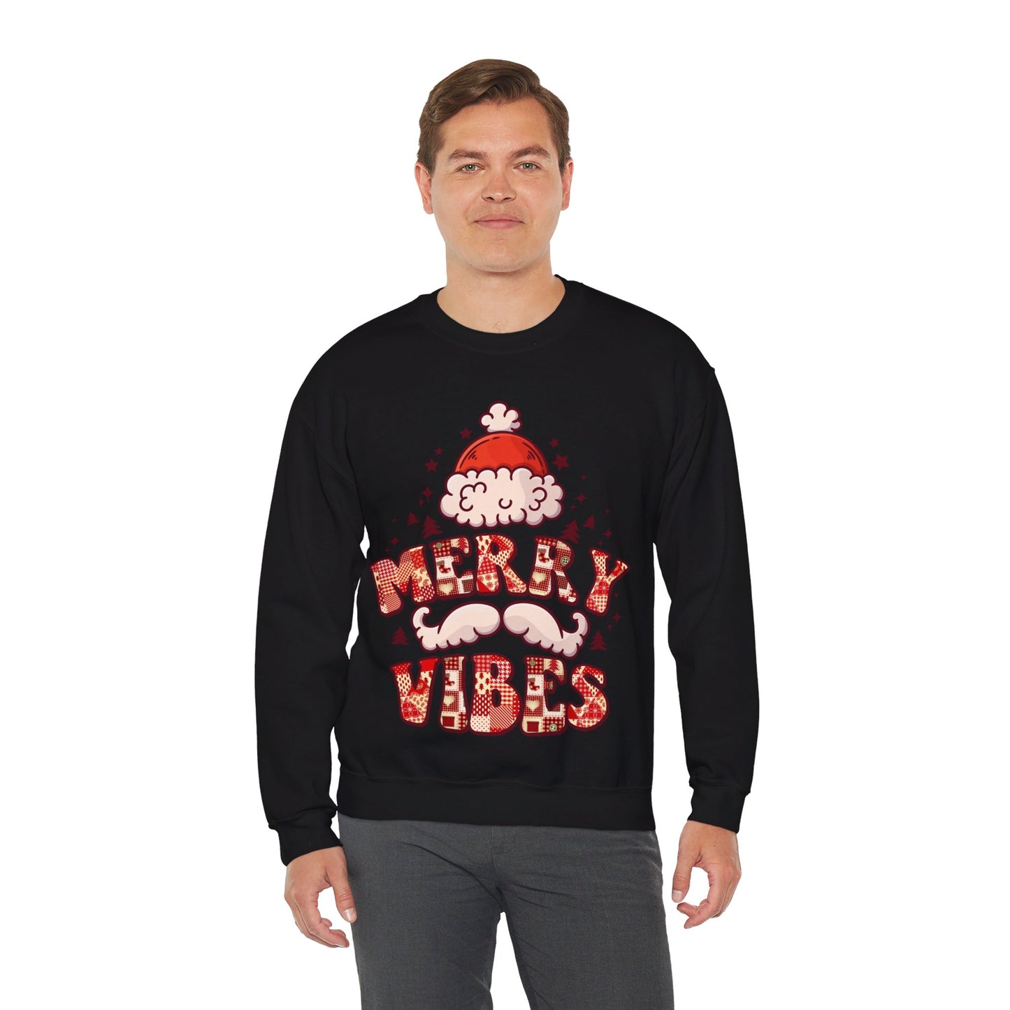 Merry Vibes - Crewneck Sweatshirt