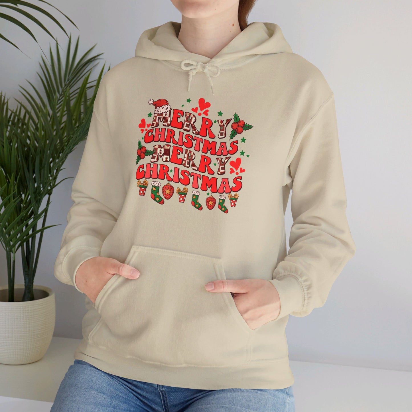 Merry Christmas Merry Christmas - Hooded Sweatshirt