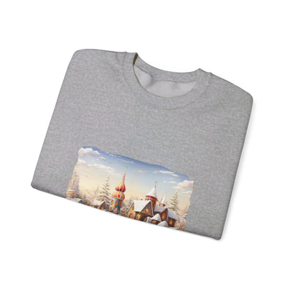 Snowy Christmas Village 12 - Sweatshirt