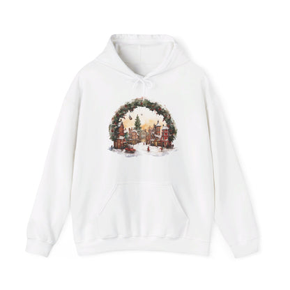 Christmas Village Charm - Hooded Sweatshirt