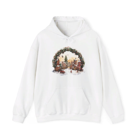 Christmas Village Charm - Hooded Sweatshirt