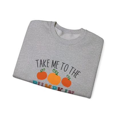 Take Me To The Pumpkin Patch - Crewneck Sweatshirt