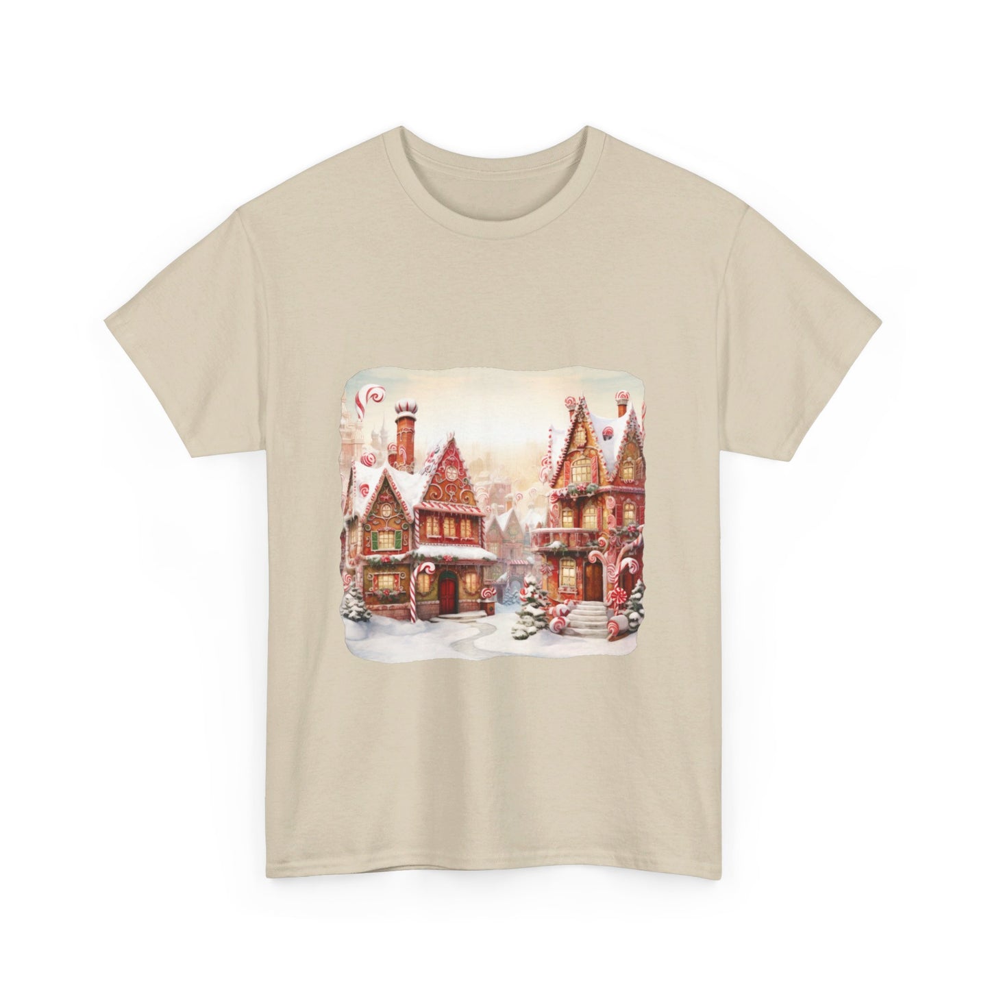 Snowy Christmas Village 11- T-Shirt