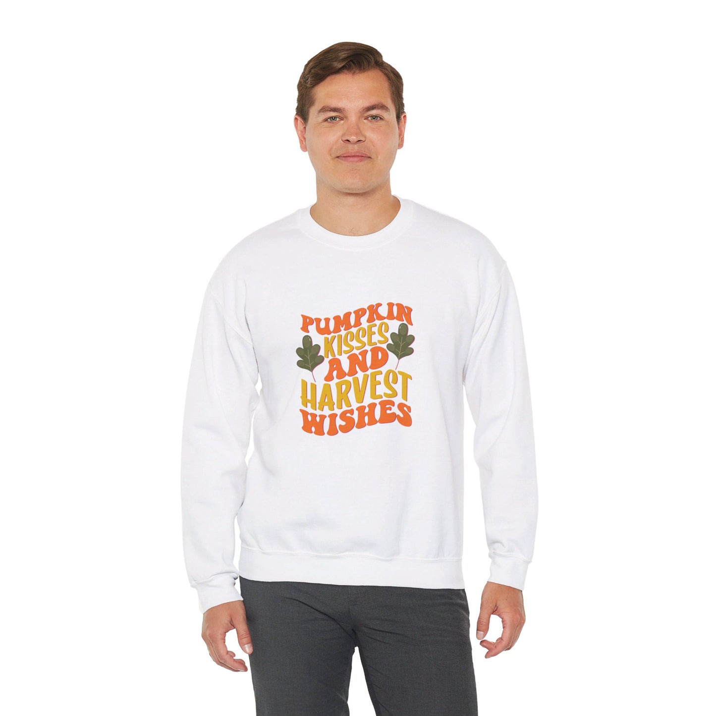 Pumpkin Kisses And Harvest Wishes - Sweatshirt