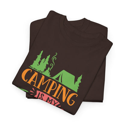 Camping Is My Therapy - T-Shirt