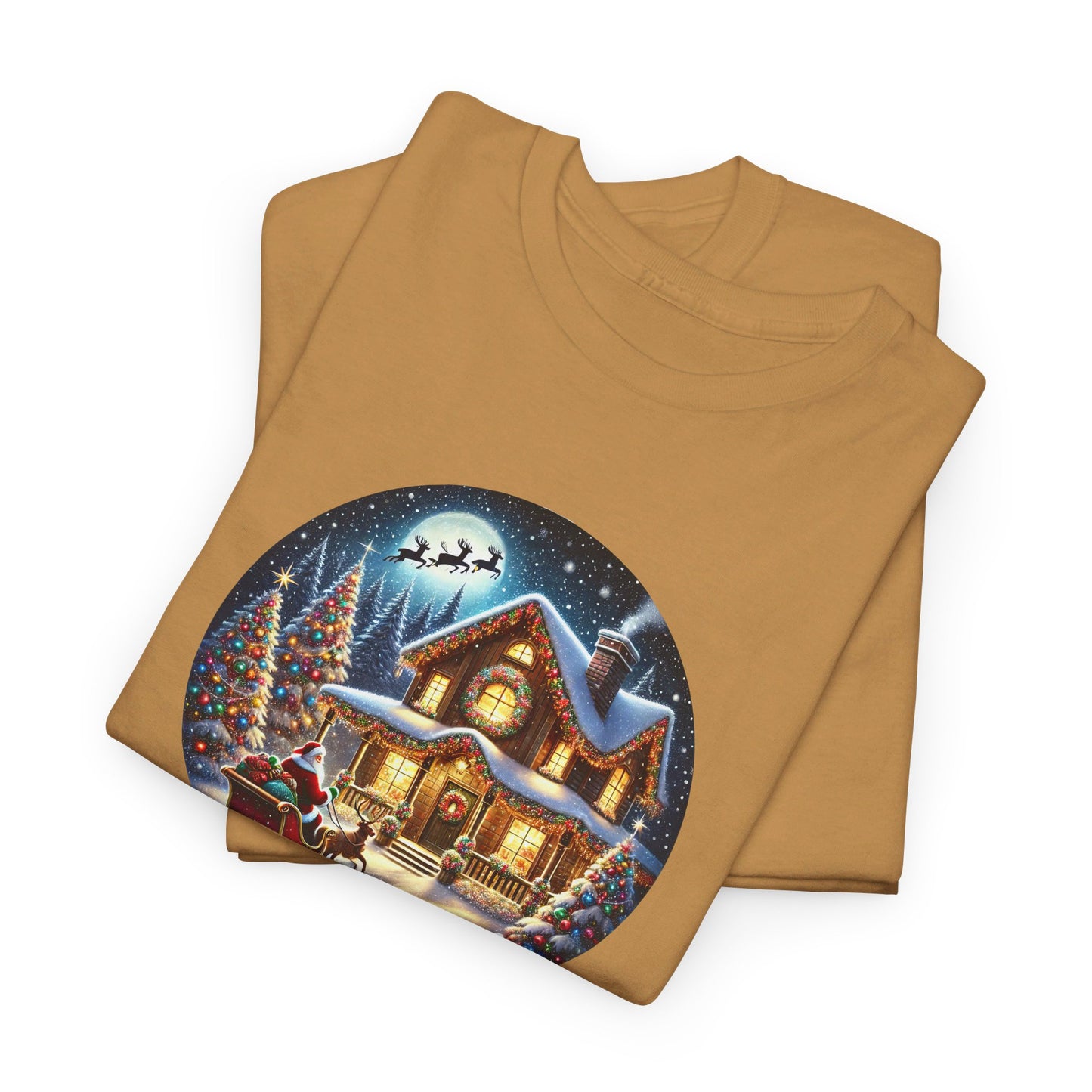 Santa's Joyful Ride - T-Shirt