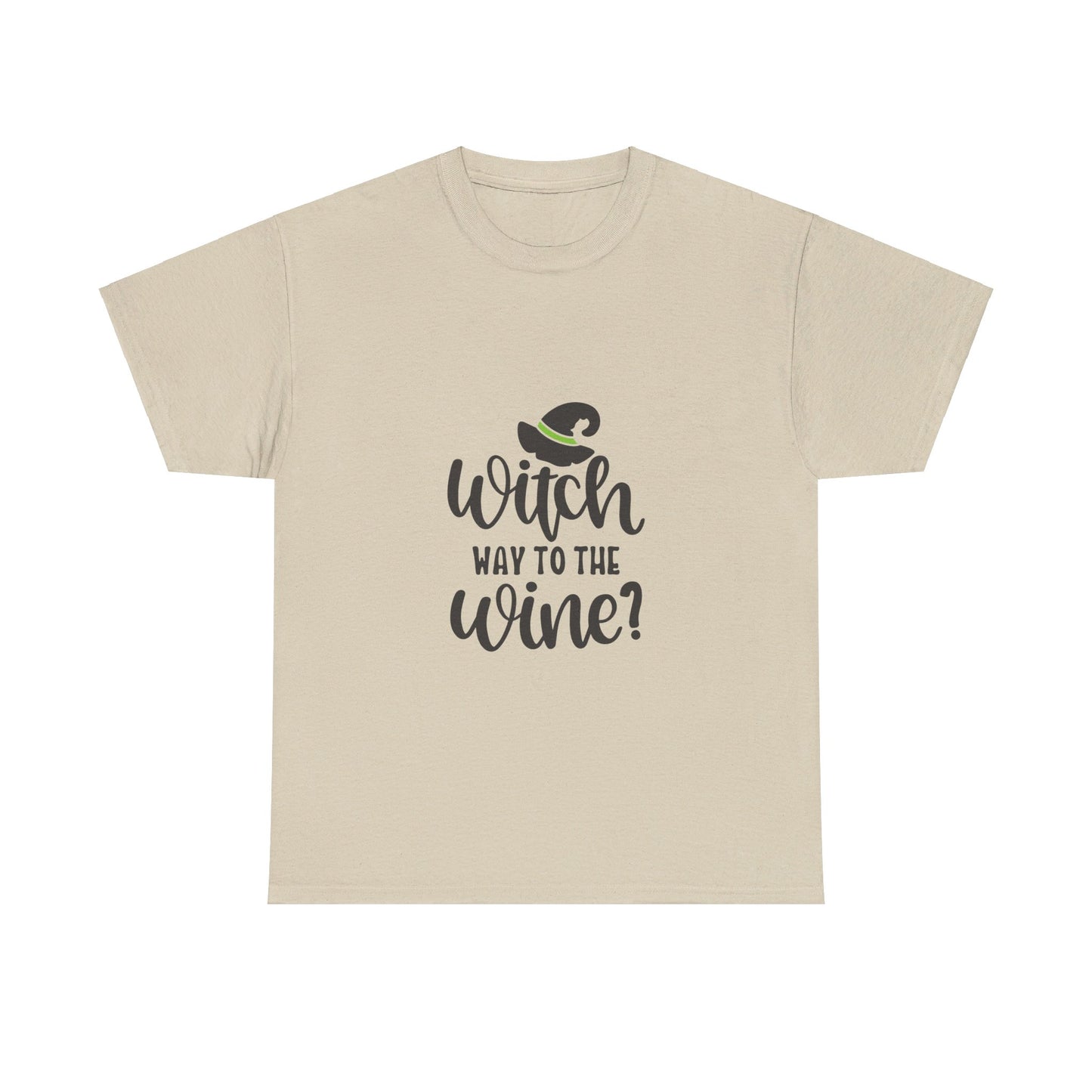 Witch way to the wine-T-Shirt