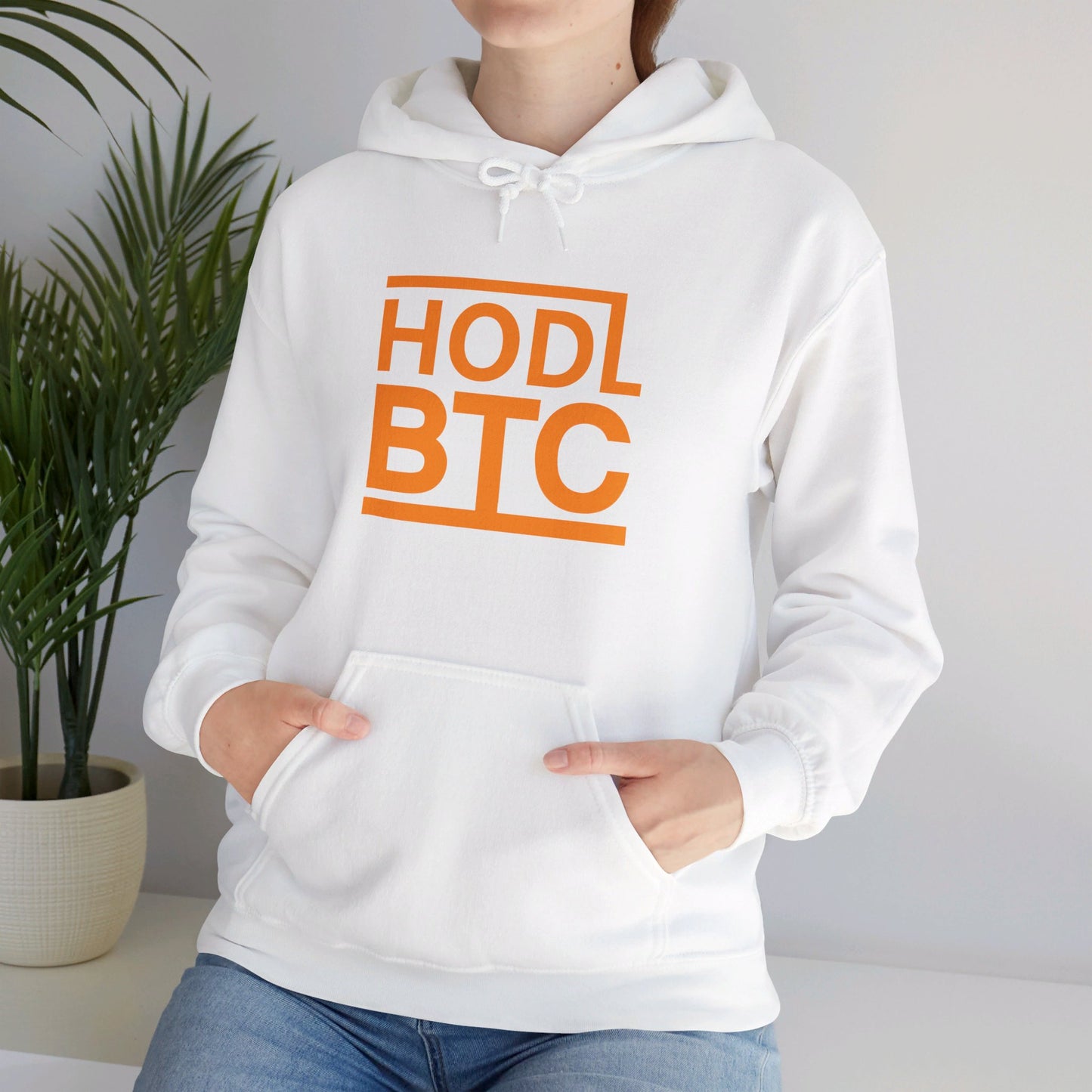 HODL BTC, Embrace the Future - Hooded Sweatshirt