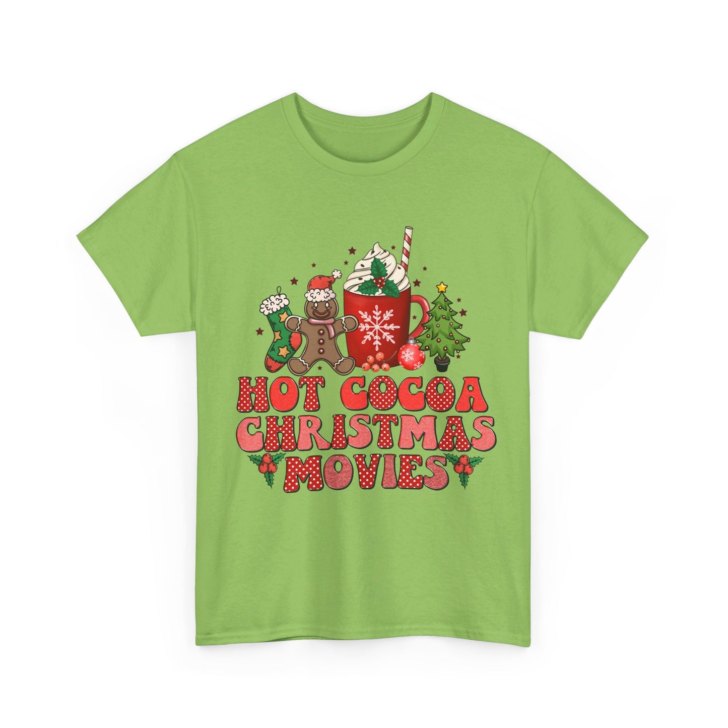 Hot Cocoa Christmas Movies T-Shirt