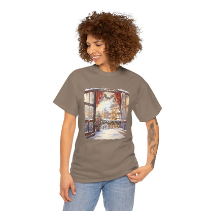 Christmas City To The Window  - T-Shirt