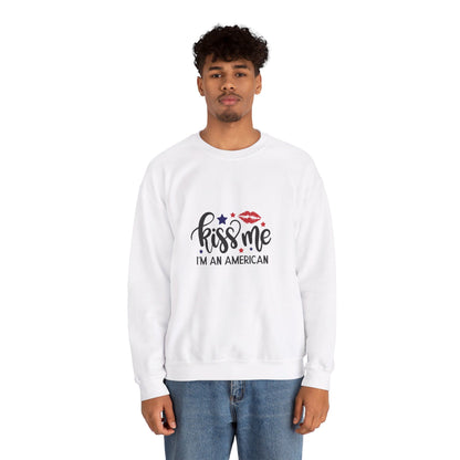 Kiss Me I'm An American - Sweatshirt