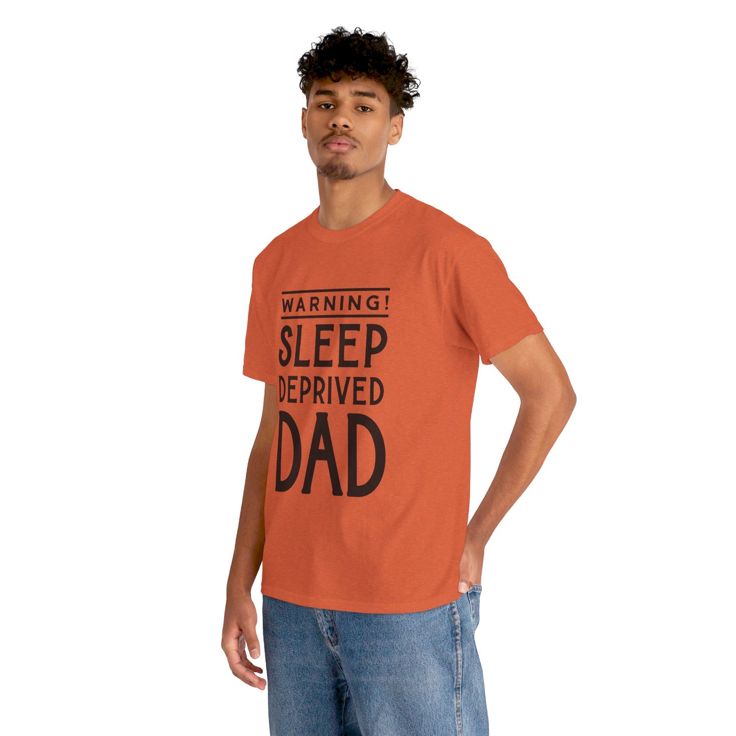 Warning Sleep Deprived Dad - T-Shirt