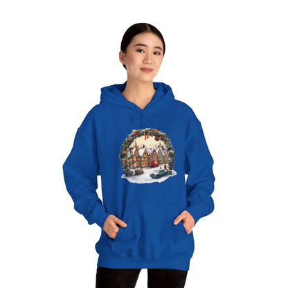 Village Holiday Spirit - Hooded Sweatshirt