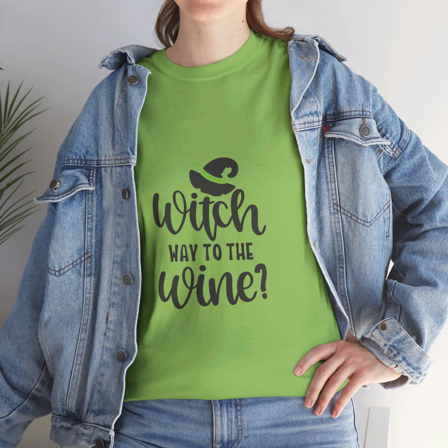 Witch way to the wine-T-Shirt