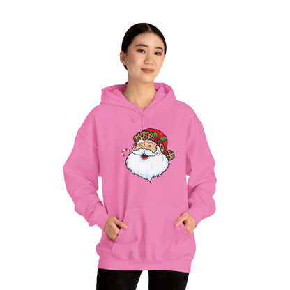 Festive Santa Claus - Hooded Sweatshirt