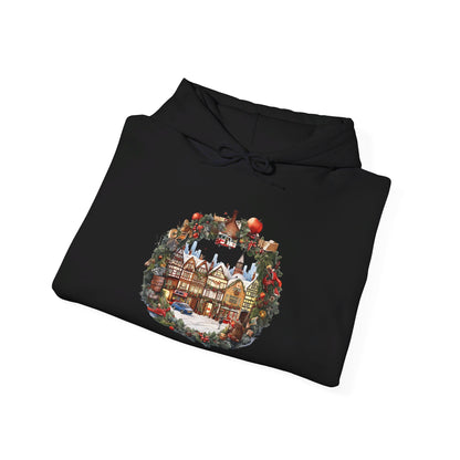 Holiday Village Magic - Hooded Sweatshirt