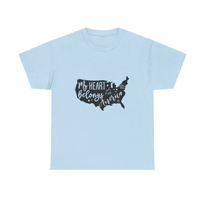 My Heart Belongs to America T-Shirt